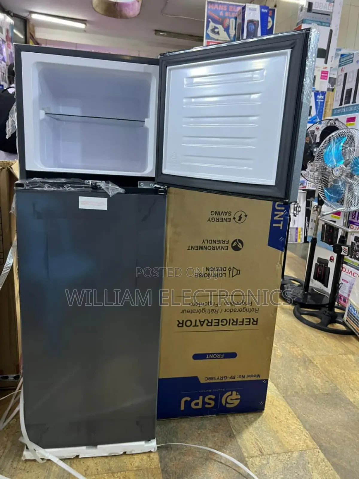 189 Litres SPJ Double Door Fridge