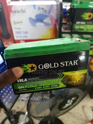 Gold Star Gsv7 Vrla Battery.