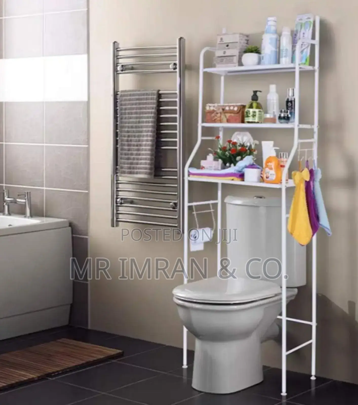 3-Tier Over-the-Toilet Storage Rack