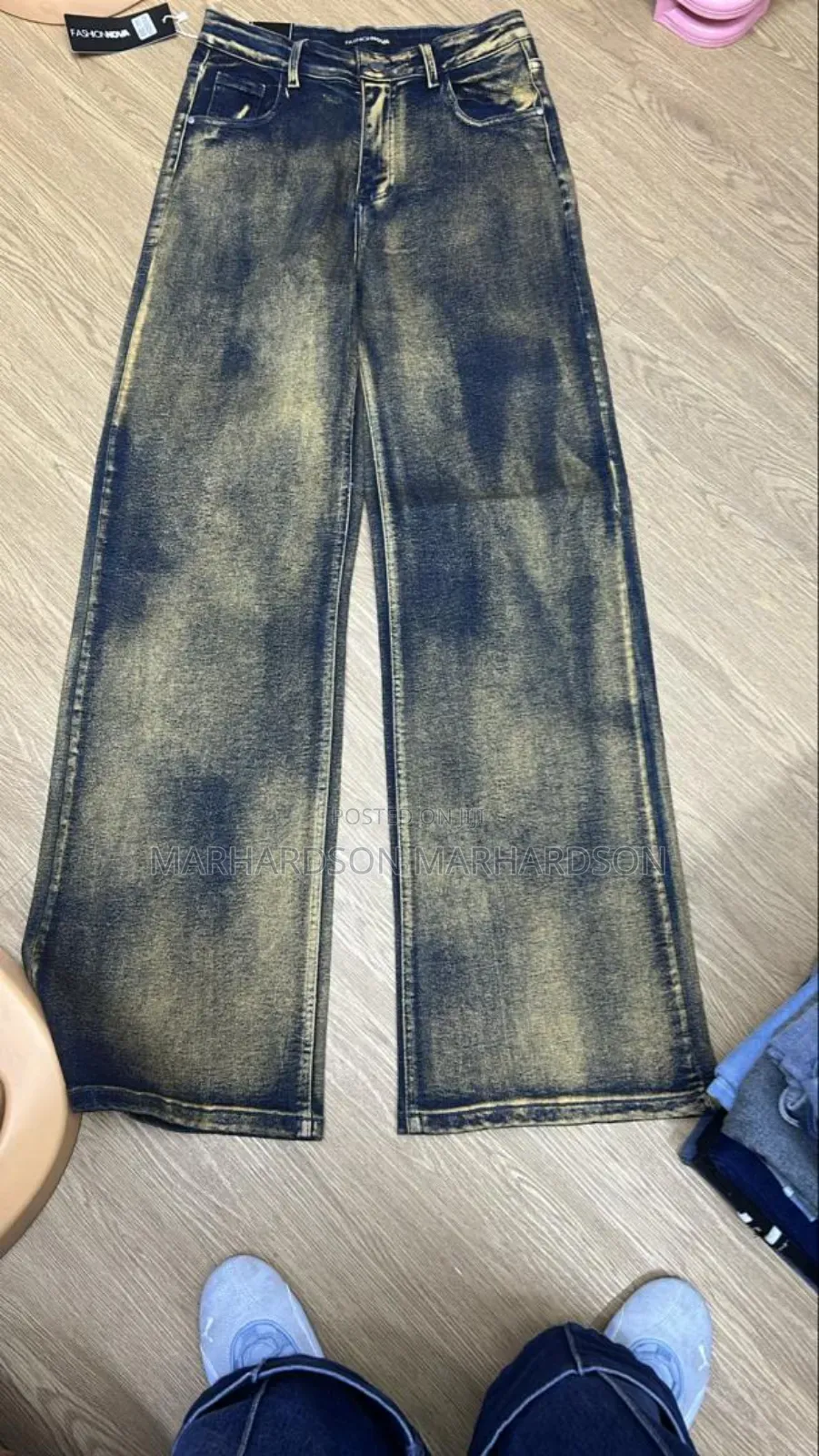 Classy Wide Leg Jeans for Ladies
