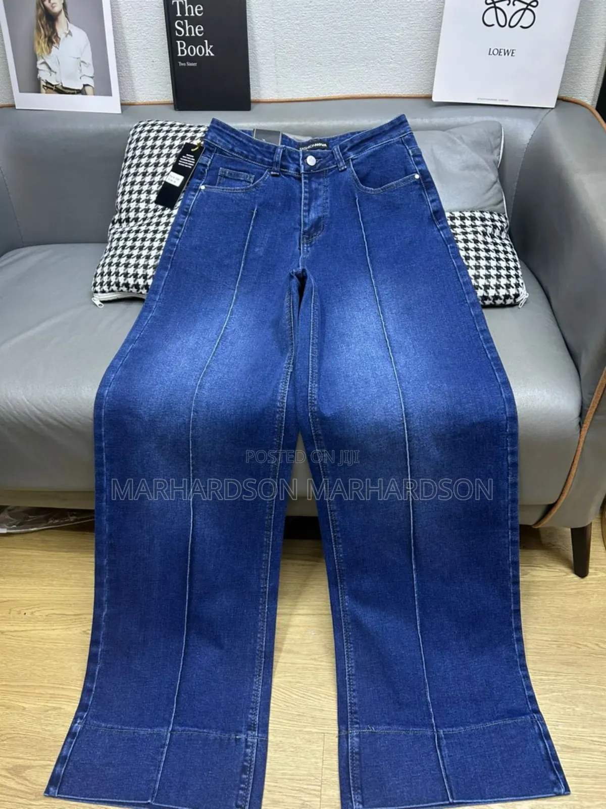 Classy Wide Leg Jeans for Ladies