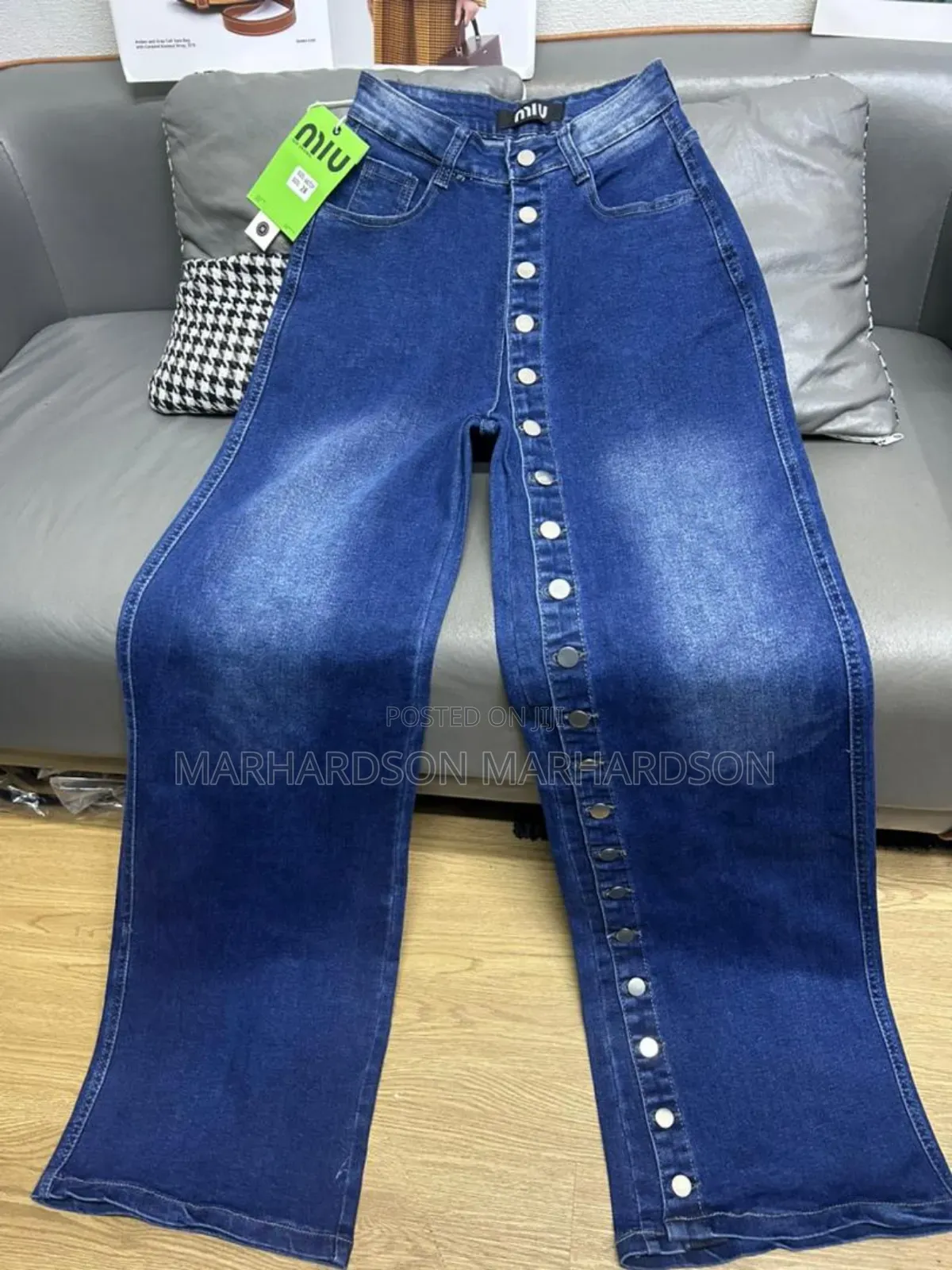 Classy Wide Leg Jeans for Ladies