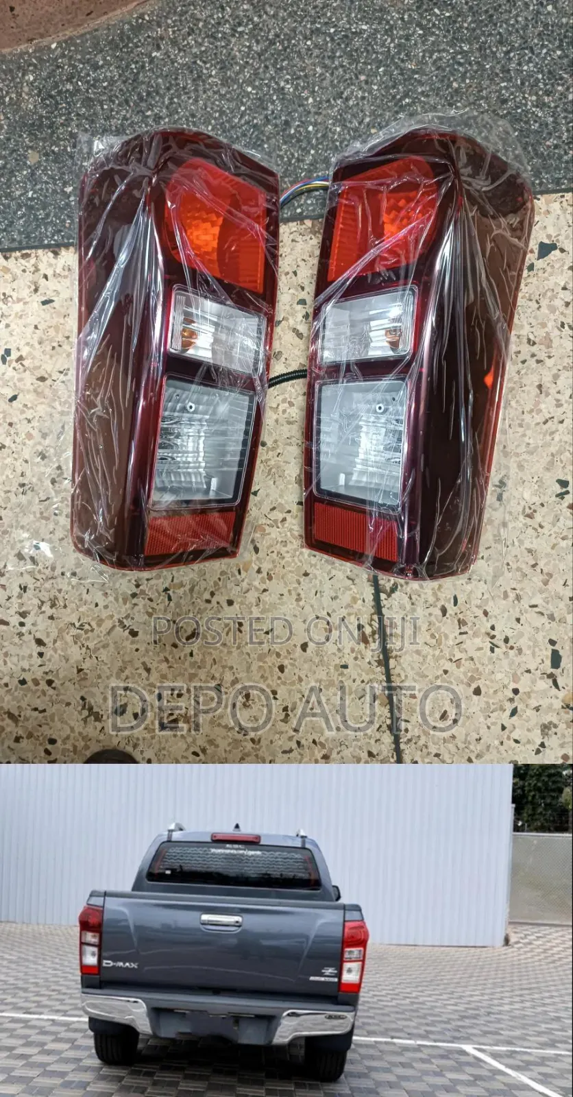 New Taillamps Isuzu Dmax