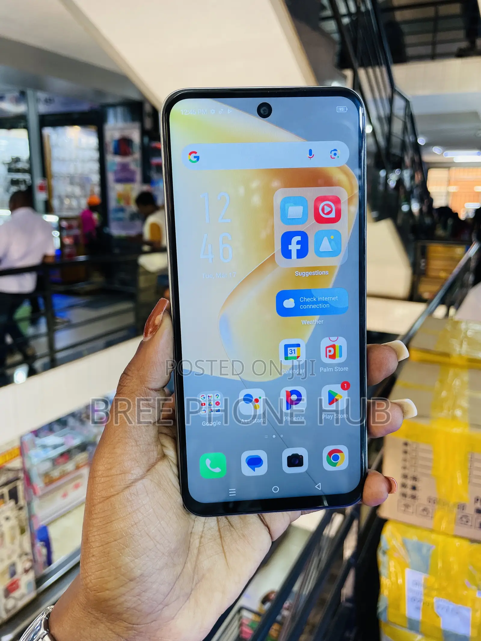 Infinix Hot 50i 128 GB Rose Gold