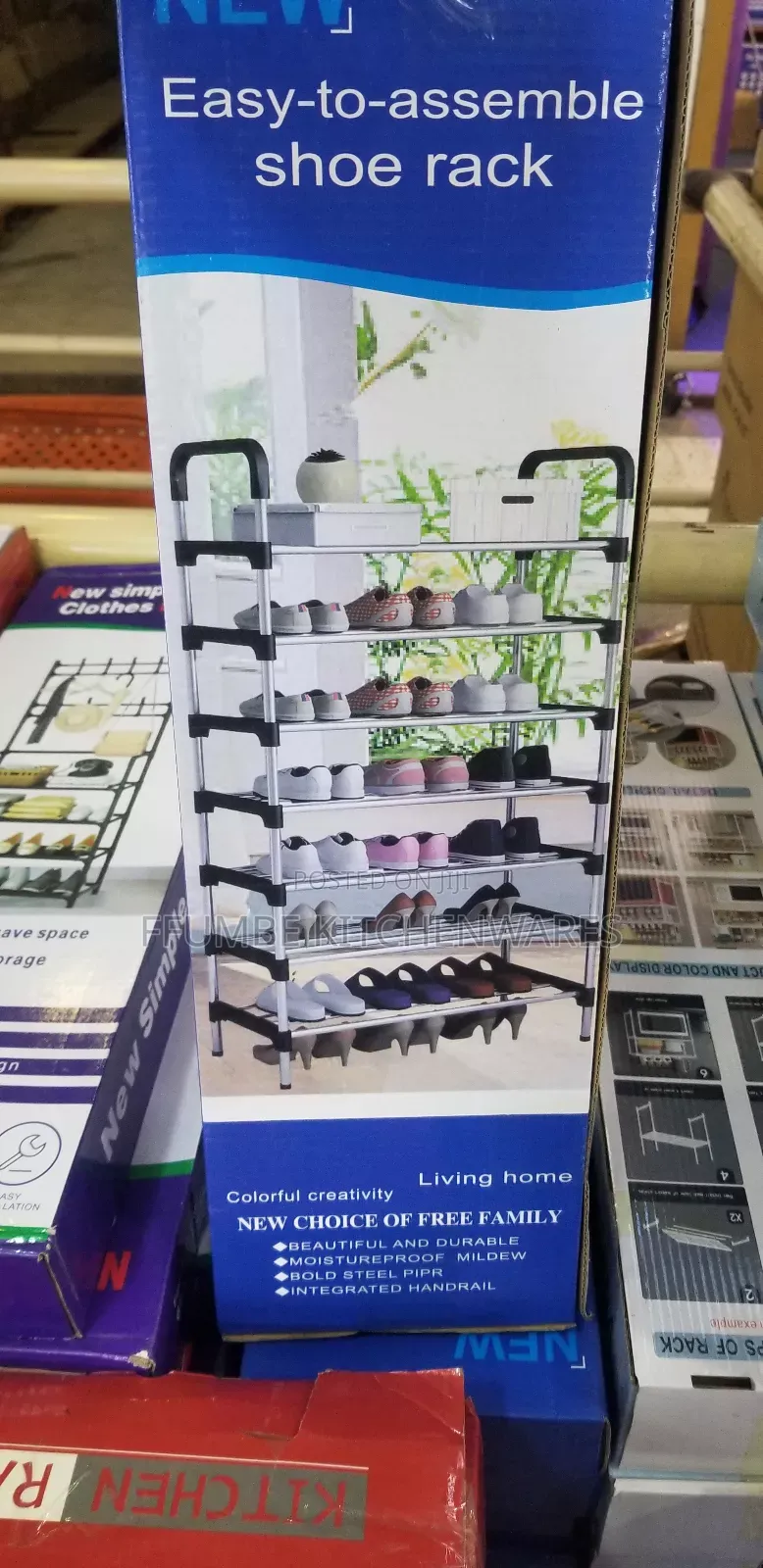 Shoe Racker 6-Tiers