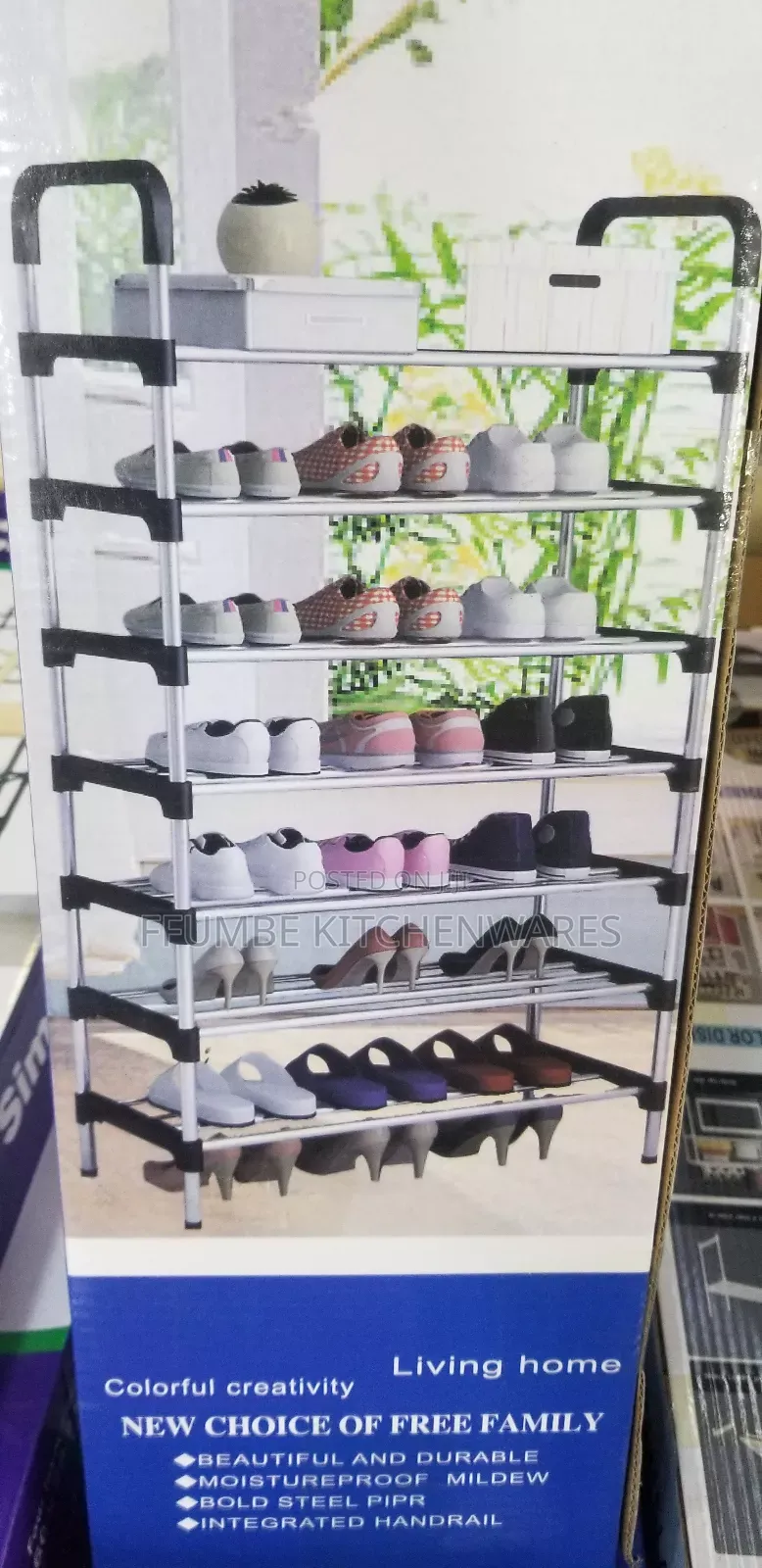 Shoe Racker 6-Tiers