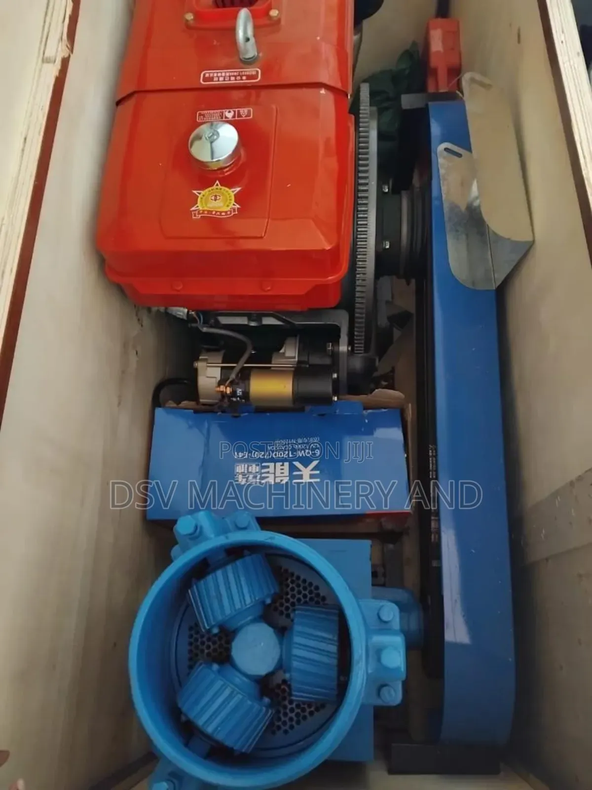 500kg Per Pellet Machine With 40hp Diesel Engine Key Start