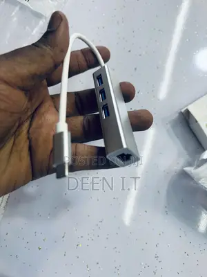 Usbc/ Type-C Hub With Ethernet Adapter