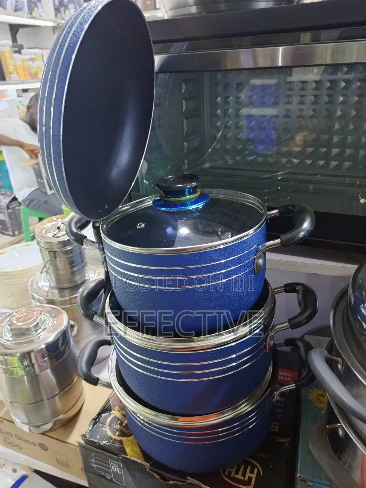 Granite-Coated Non-Stick Aluminum Cookware Set.