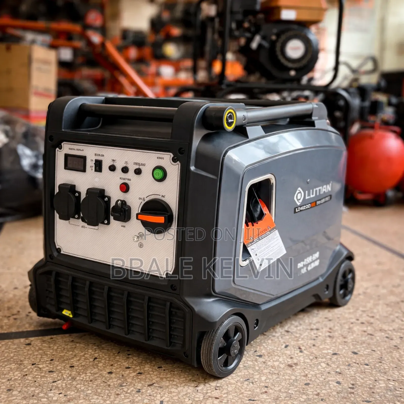 Lutian 4.5kva Portable Inverter Super Silent Generator