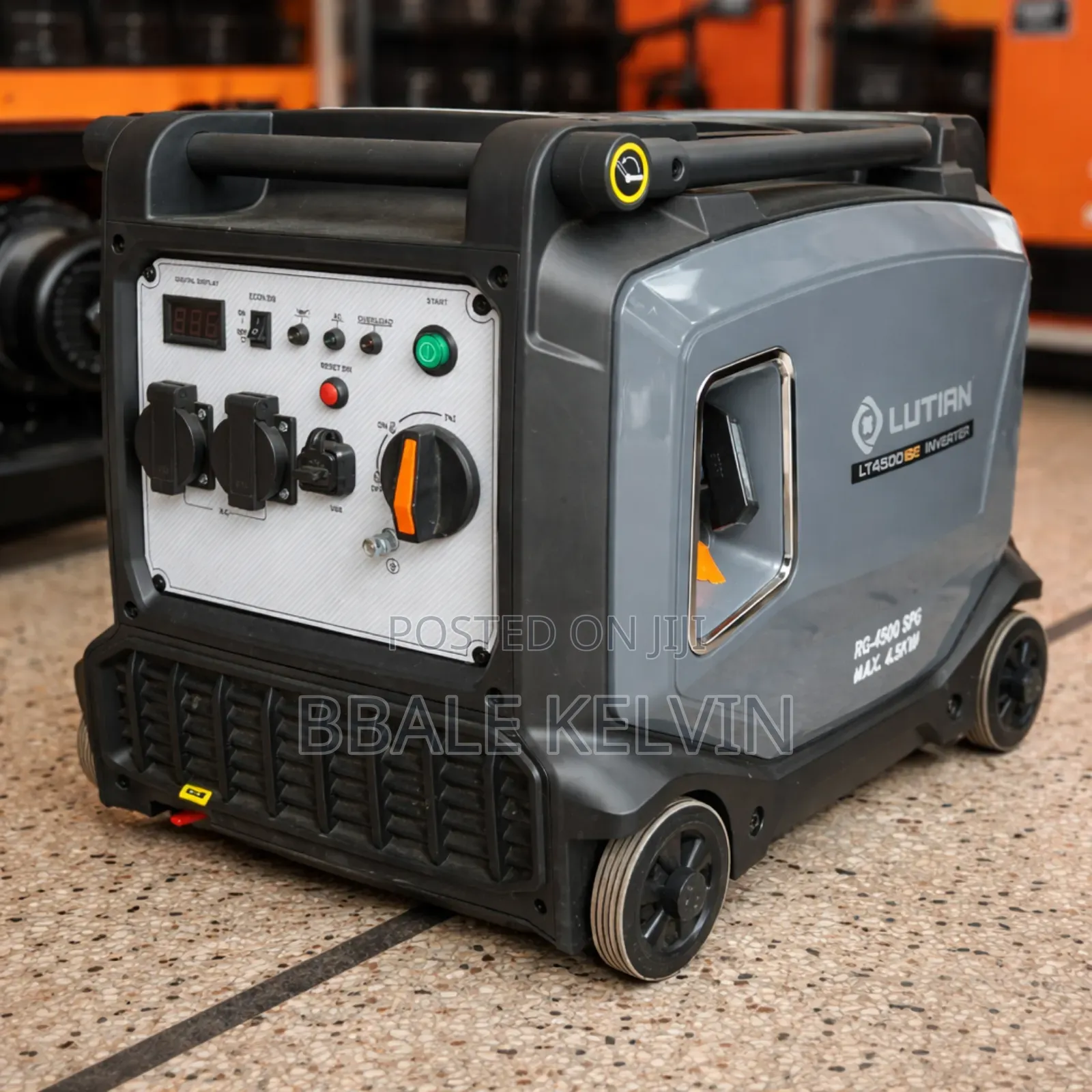 Lutian 4.5kva Portable Inverter Super Silent Generator