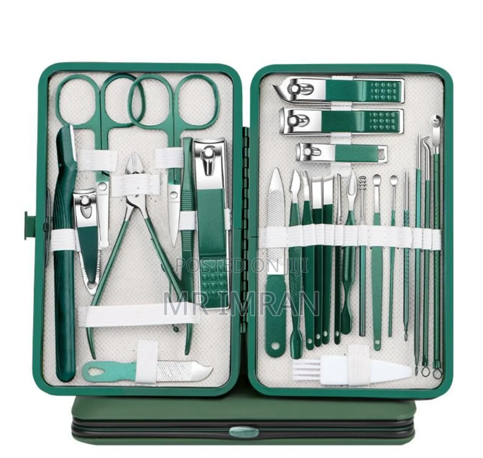 26-Piece Stainless Steel Professional Grooming Kit