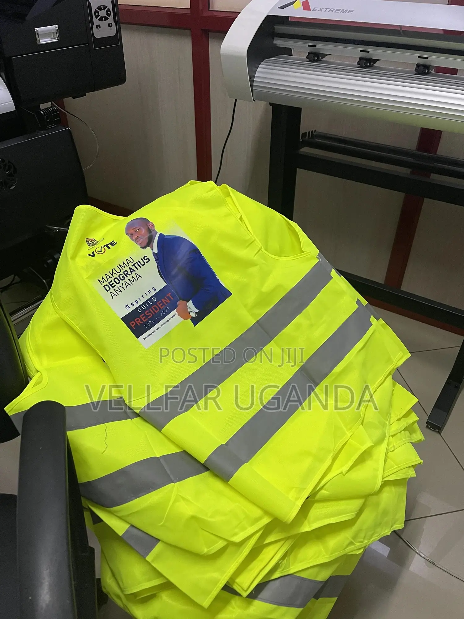 Fully Customized Reflector Jackets
