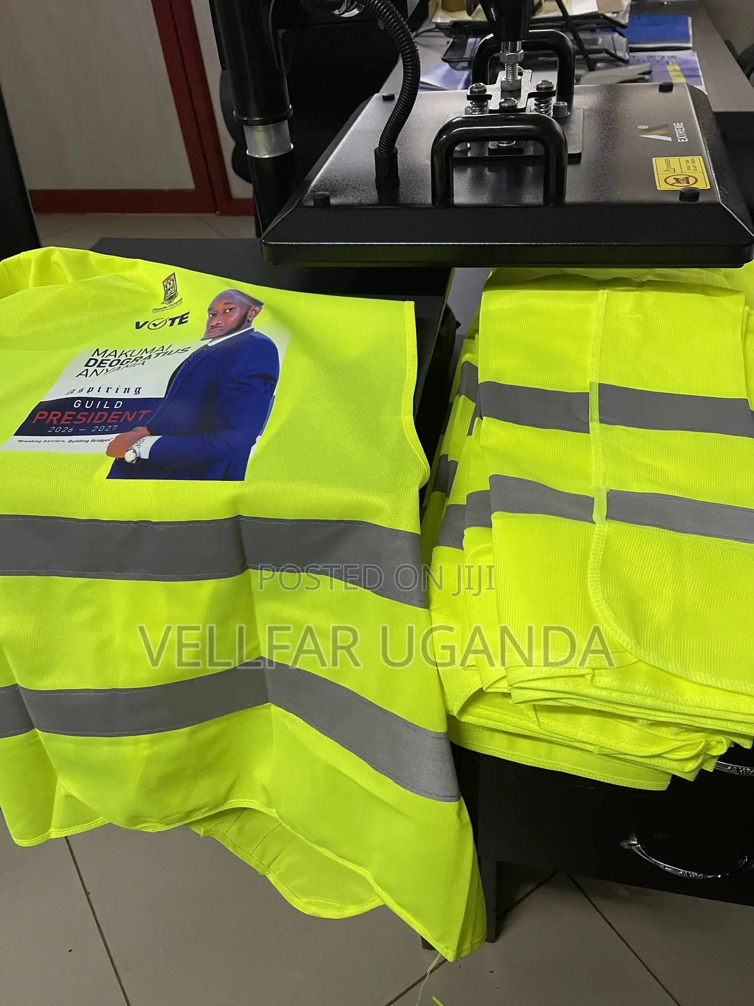 Fully Customized Reflector Jackets