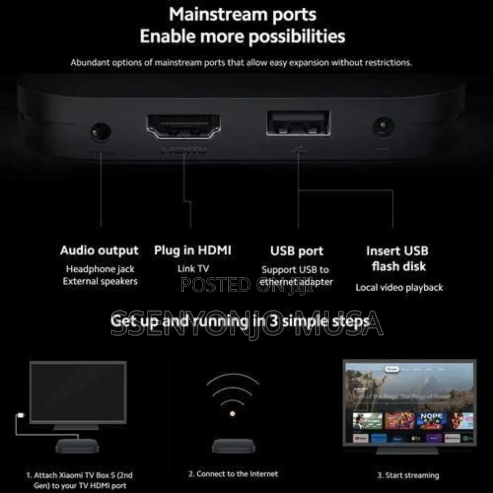 Xiaomi Tv Box S 3rd Gen Google Tv Streaming Media Player