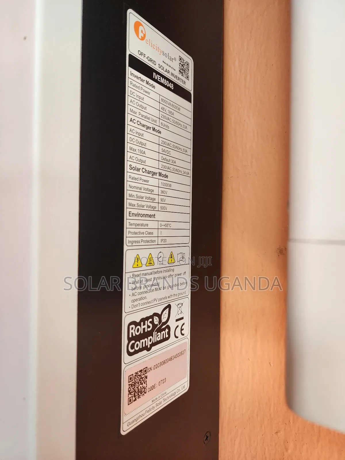 8kva Felicity Hybrid Inverter