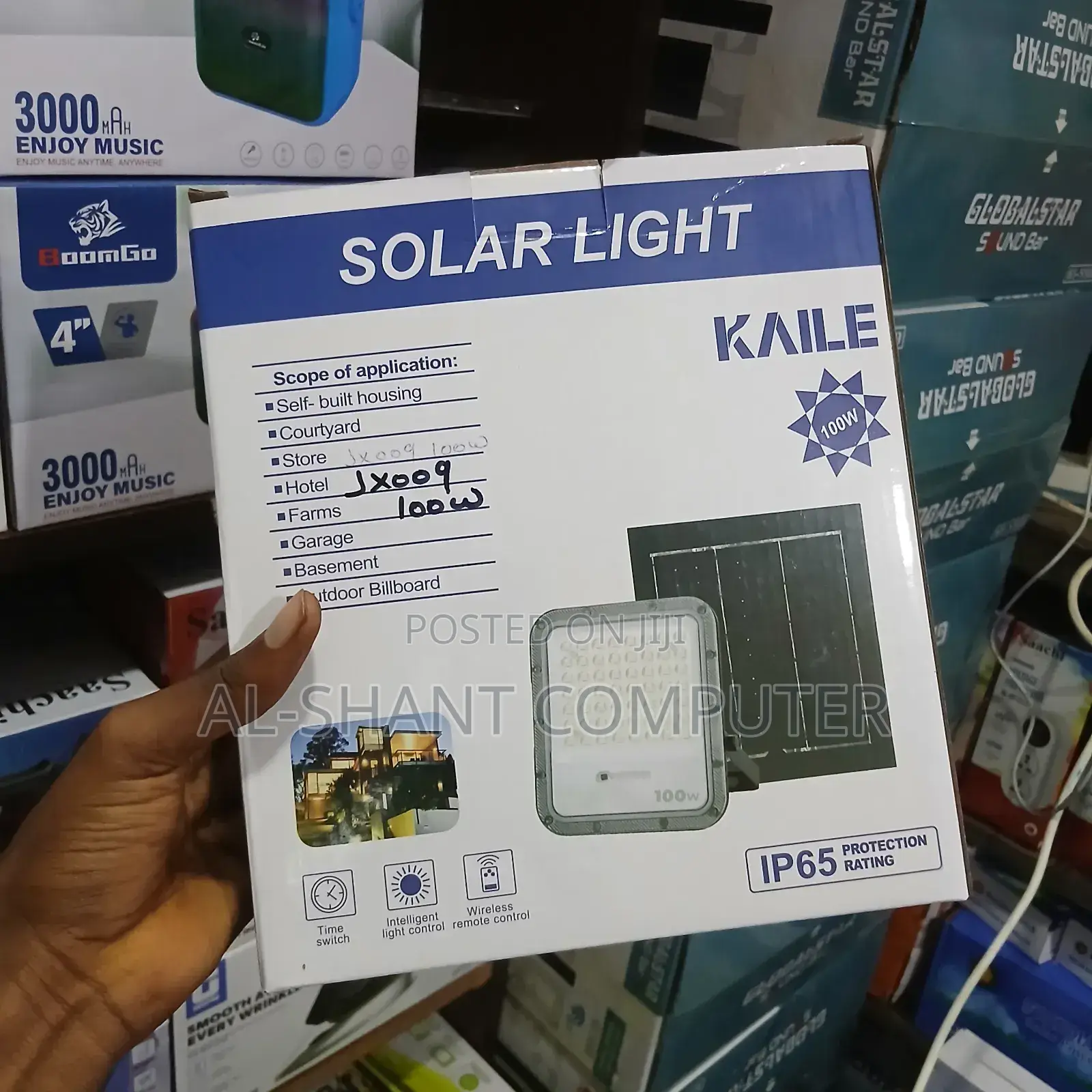 Kaile 100w Solar Light/Remote Control Light/Emergency Lights