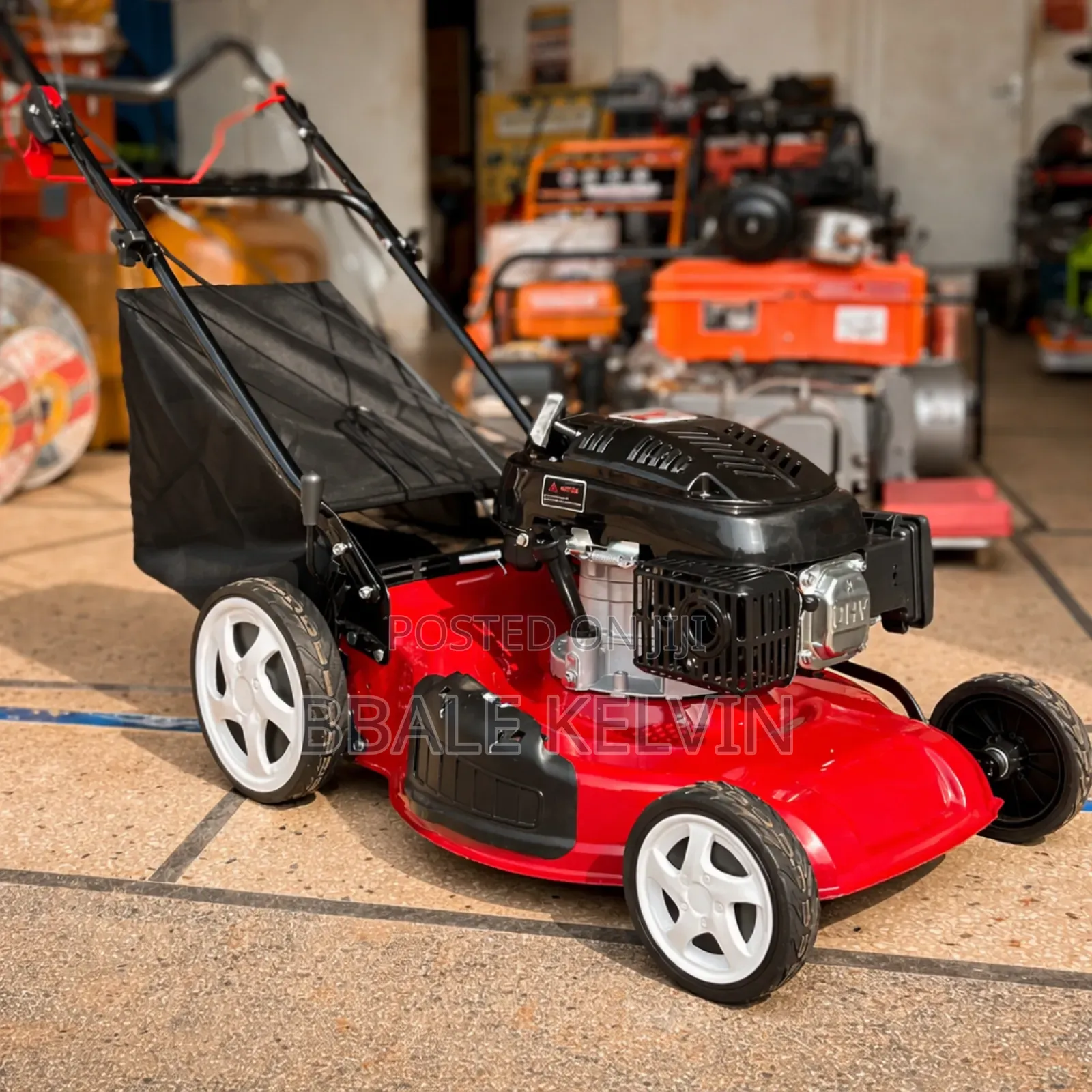 Gasoline Lawn Mower Push to Start