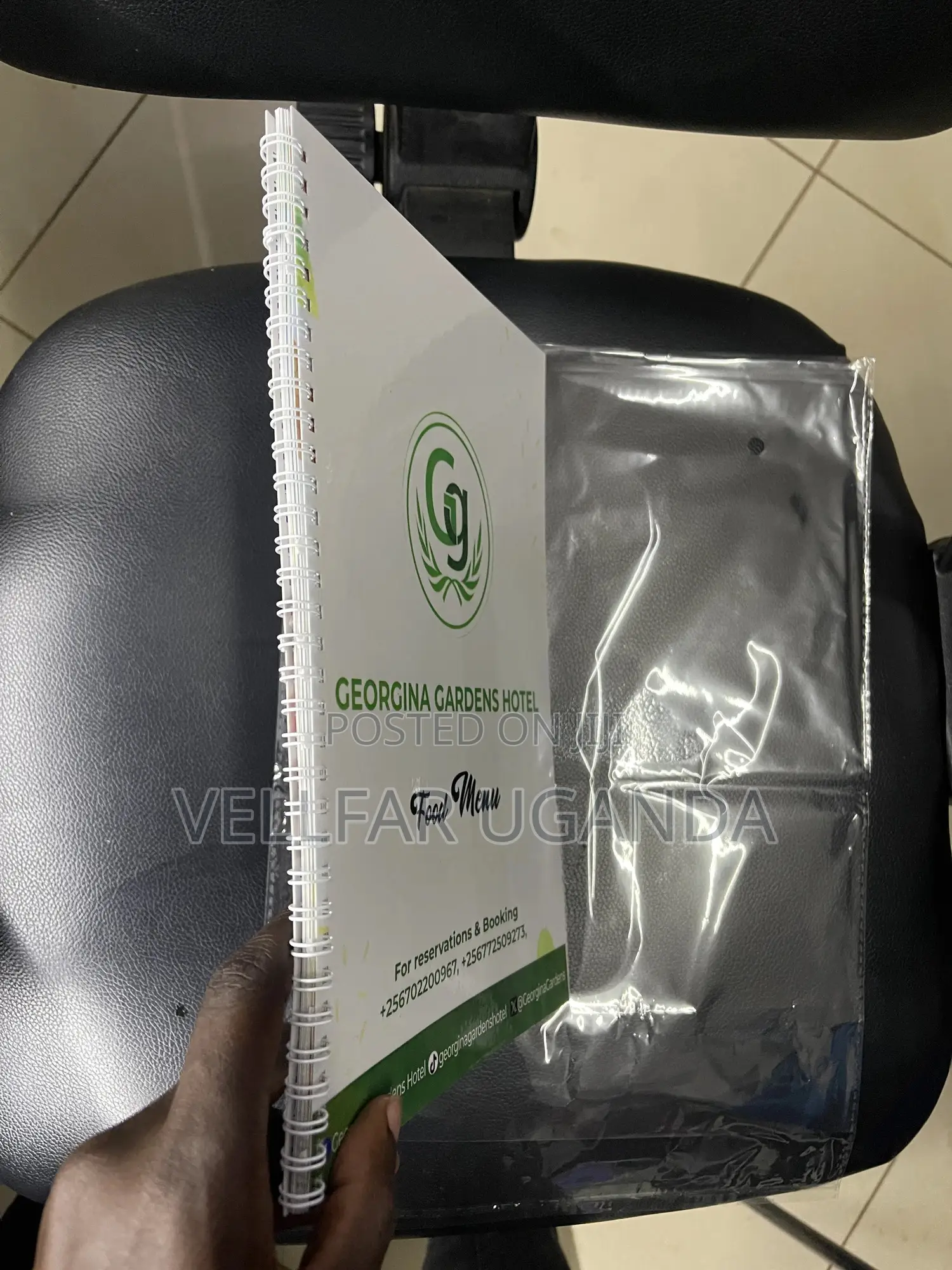 Restaurant Booklet Menus