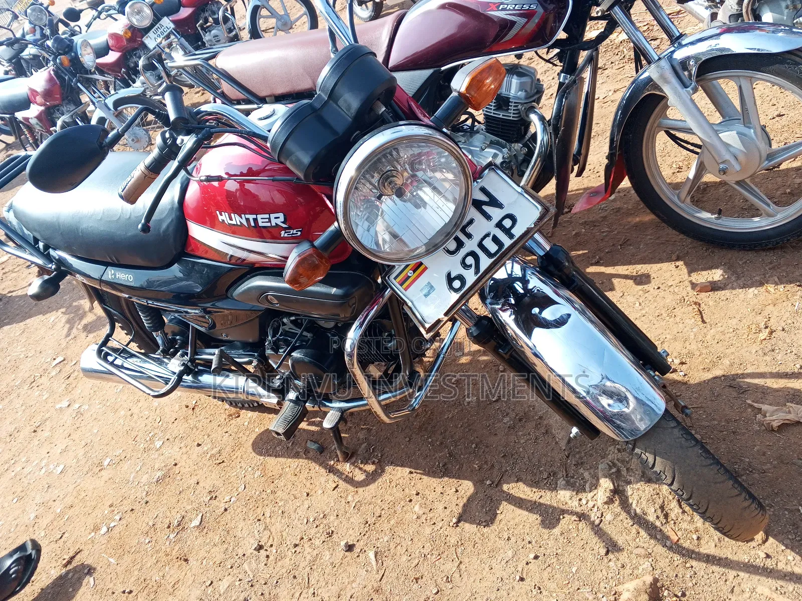 Hunter Bobber 350cc 2018 Red