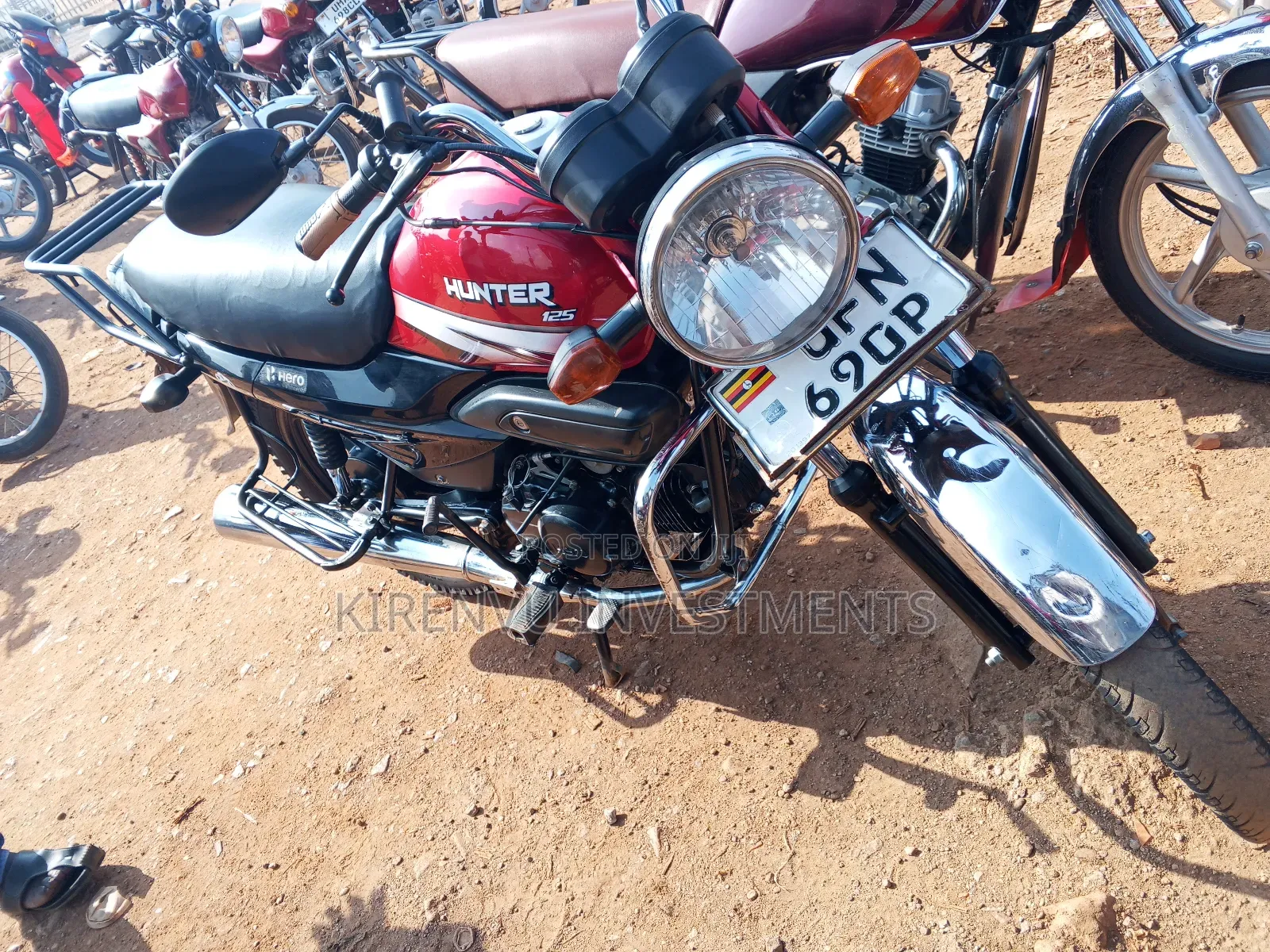 Hunter Bobber 350cc 2018 Red