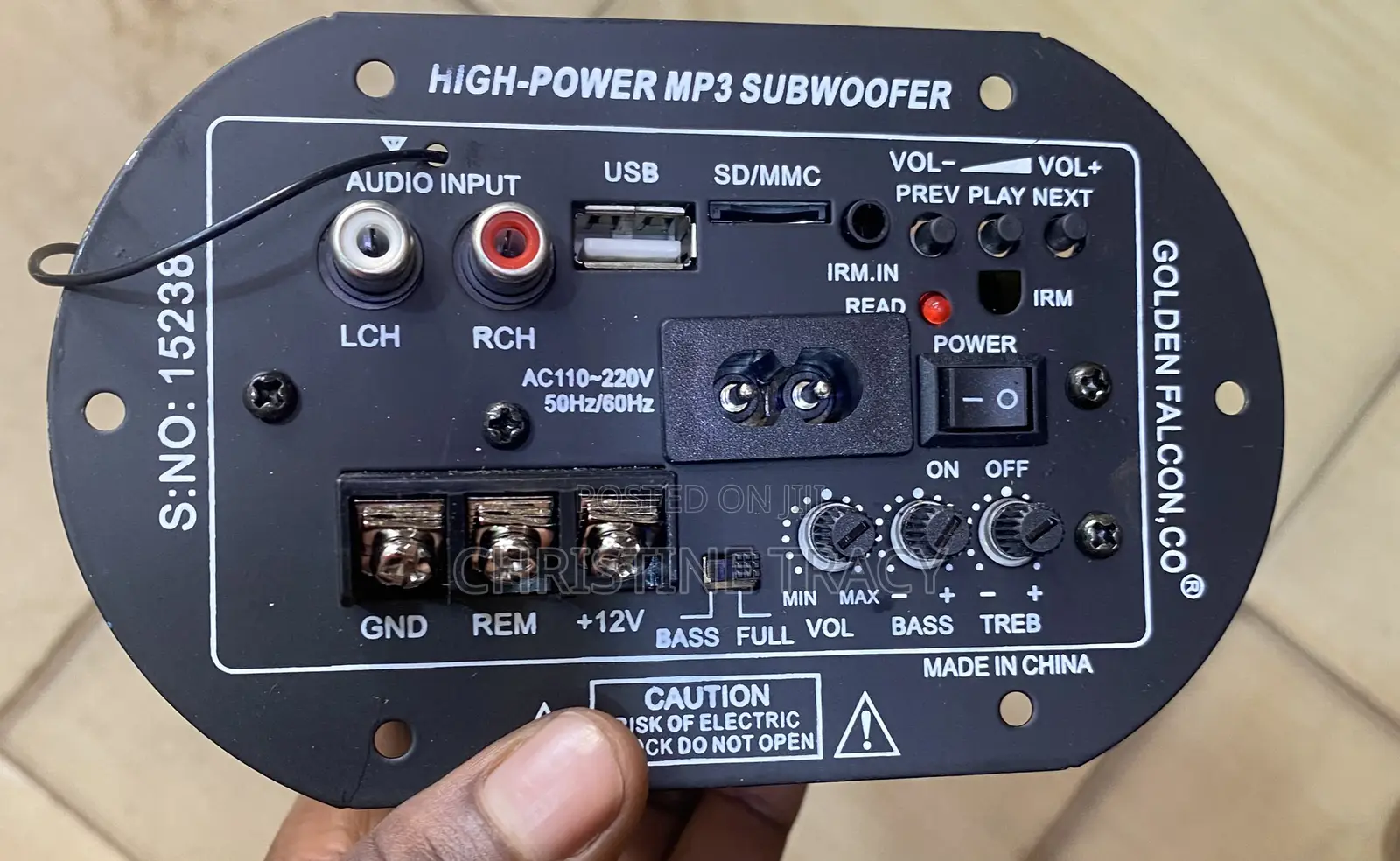 Car Audio System Amplifier Board