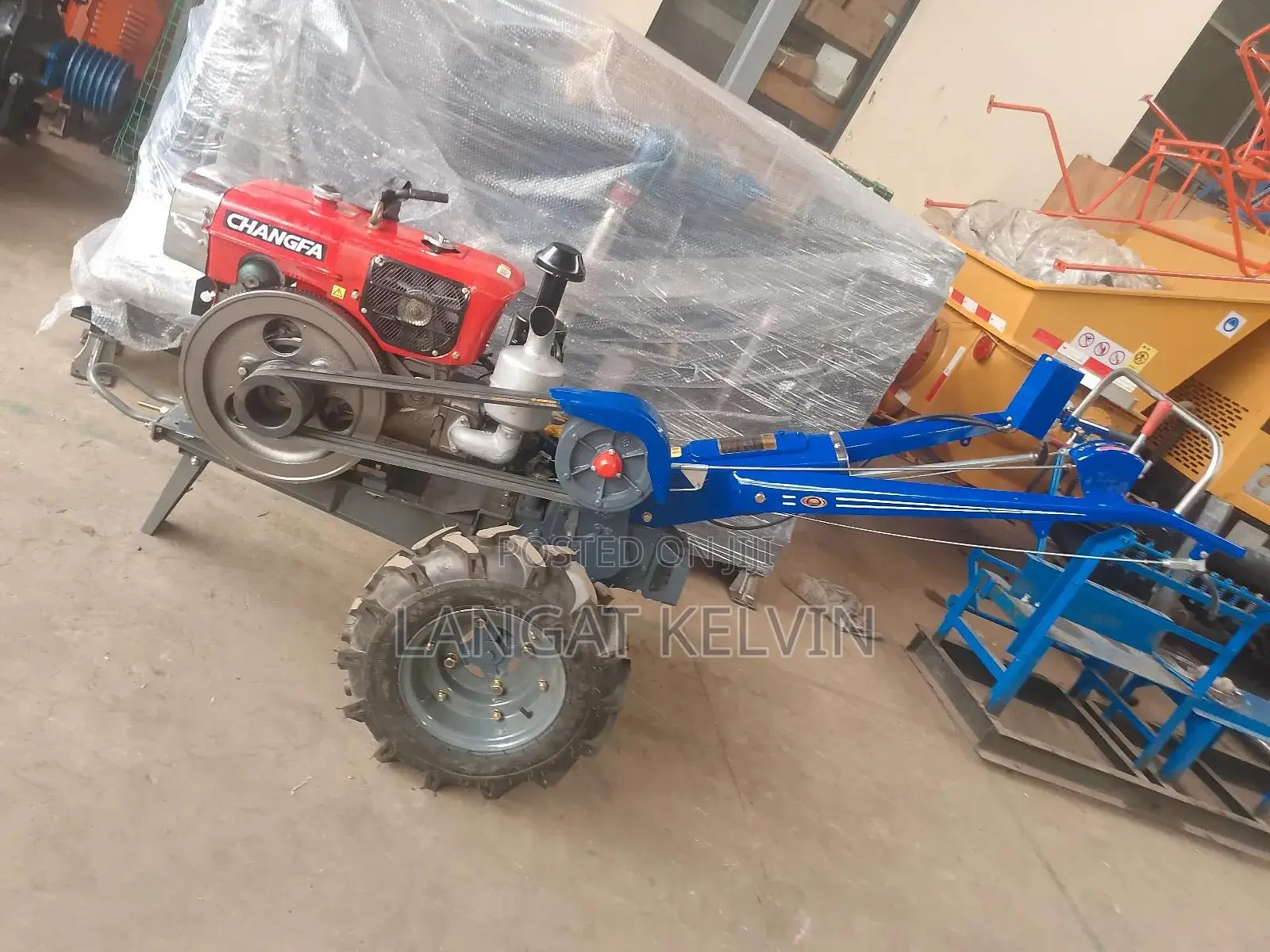 Farm Walking Tractor 18hp With Disc Plough