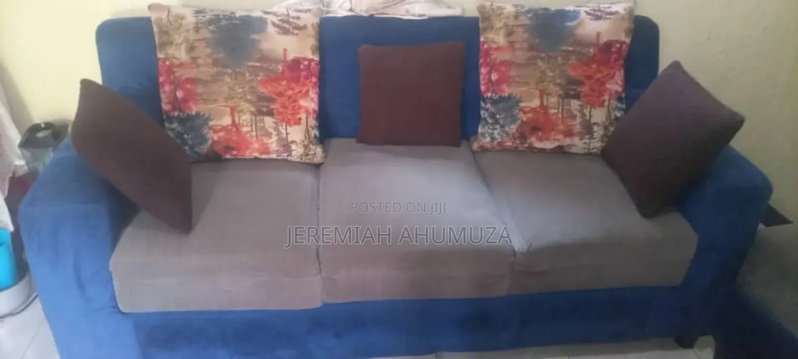 Sofa Set- 1 Three Sitter and 3 Single Sitters