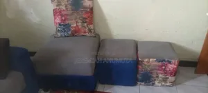 Sofa Set- 1 Three Sitter and 3 Single Sitters