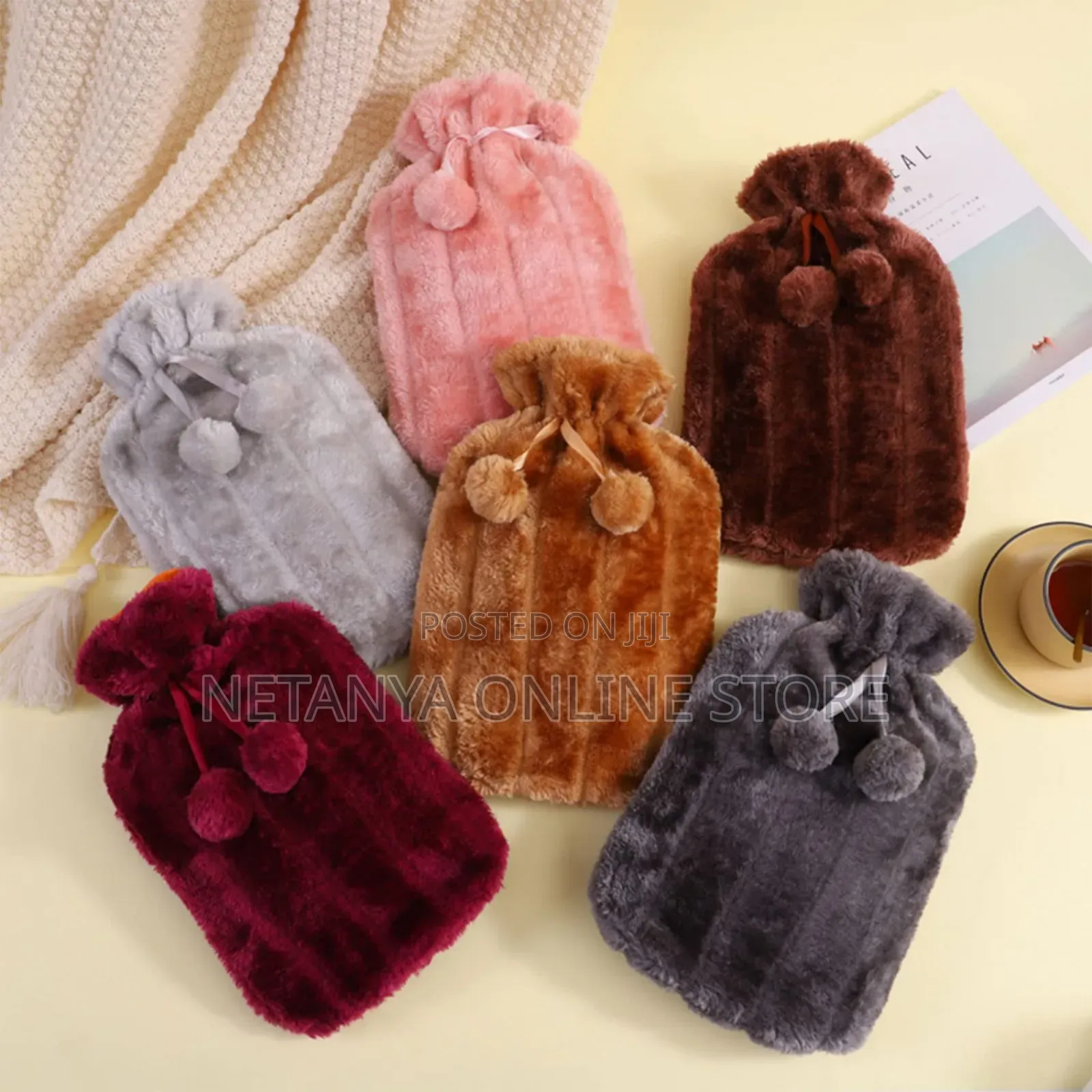 Hot Water Bottle With Cover