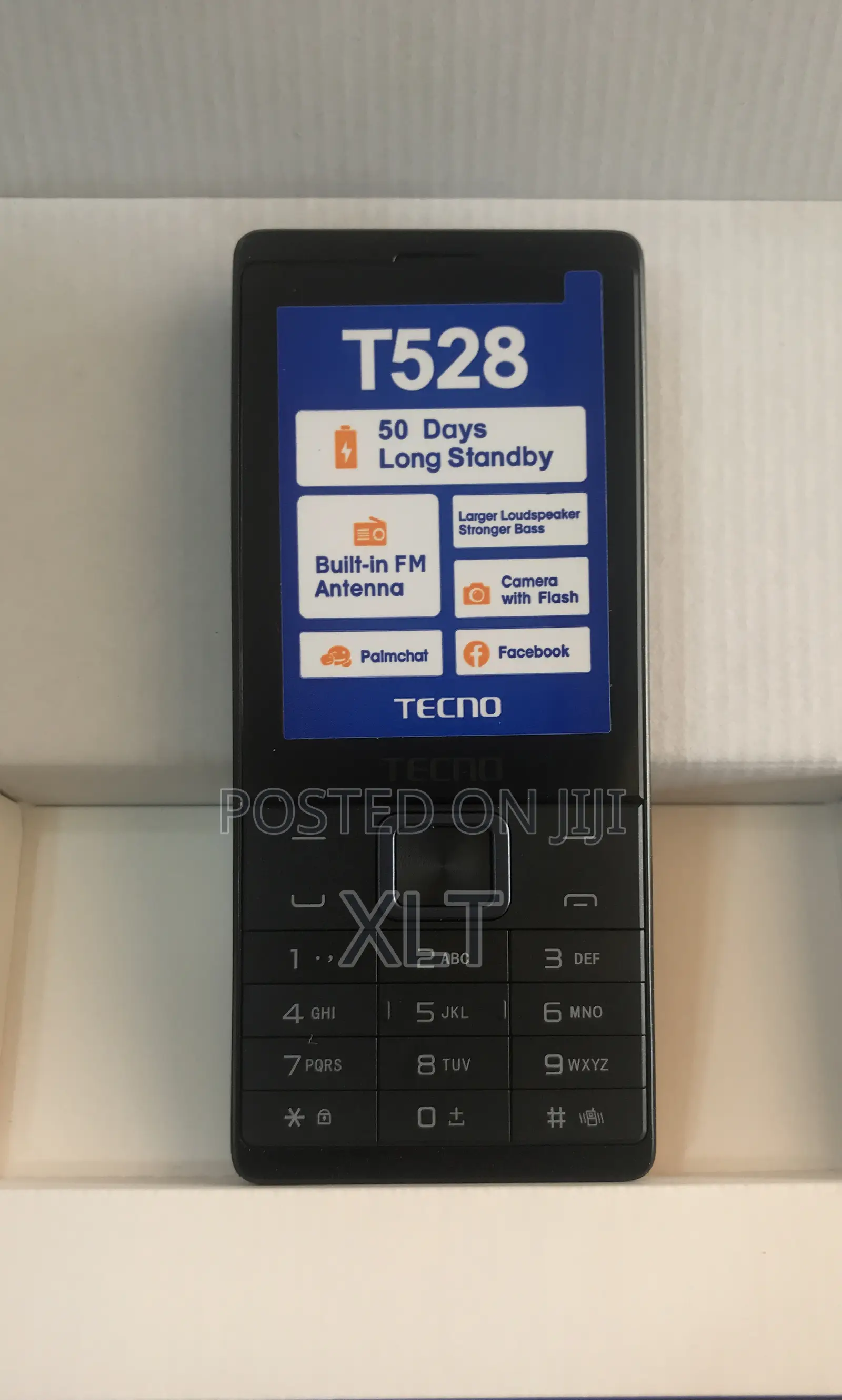 New Tecno T528 Black