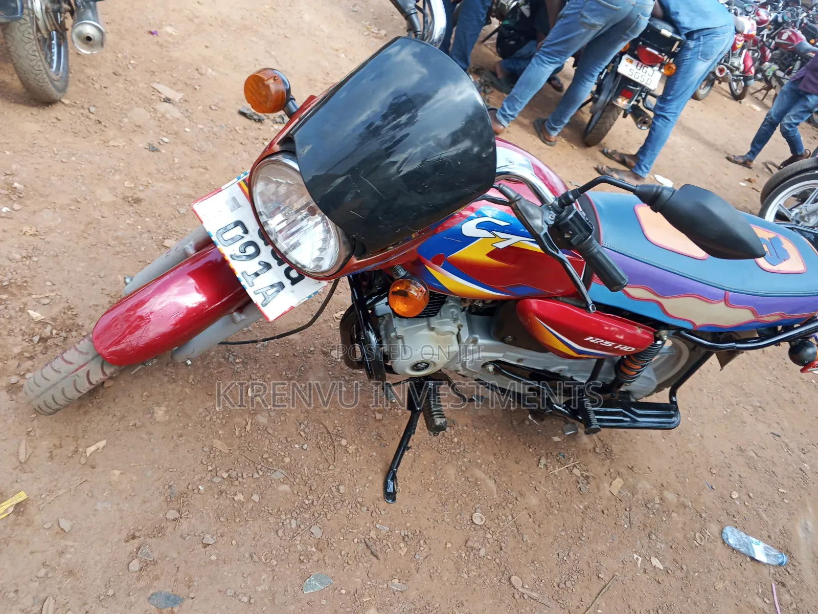 Bajaj Boxer 125 2022 Red