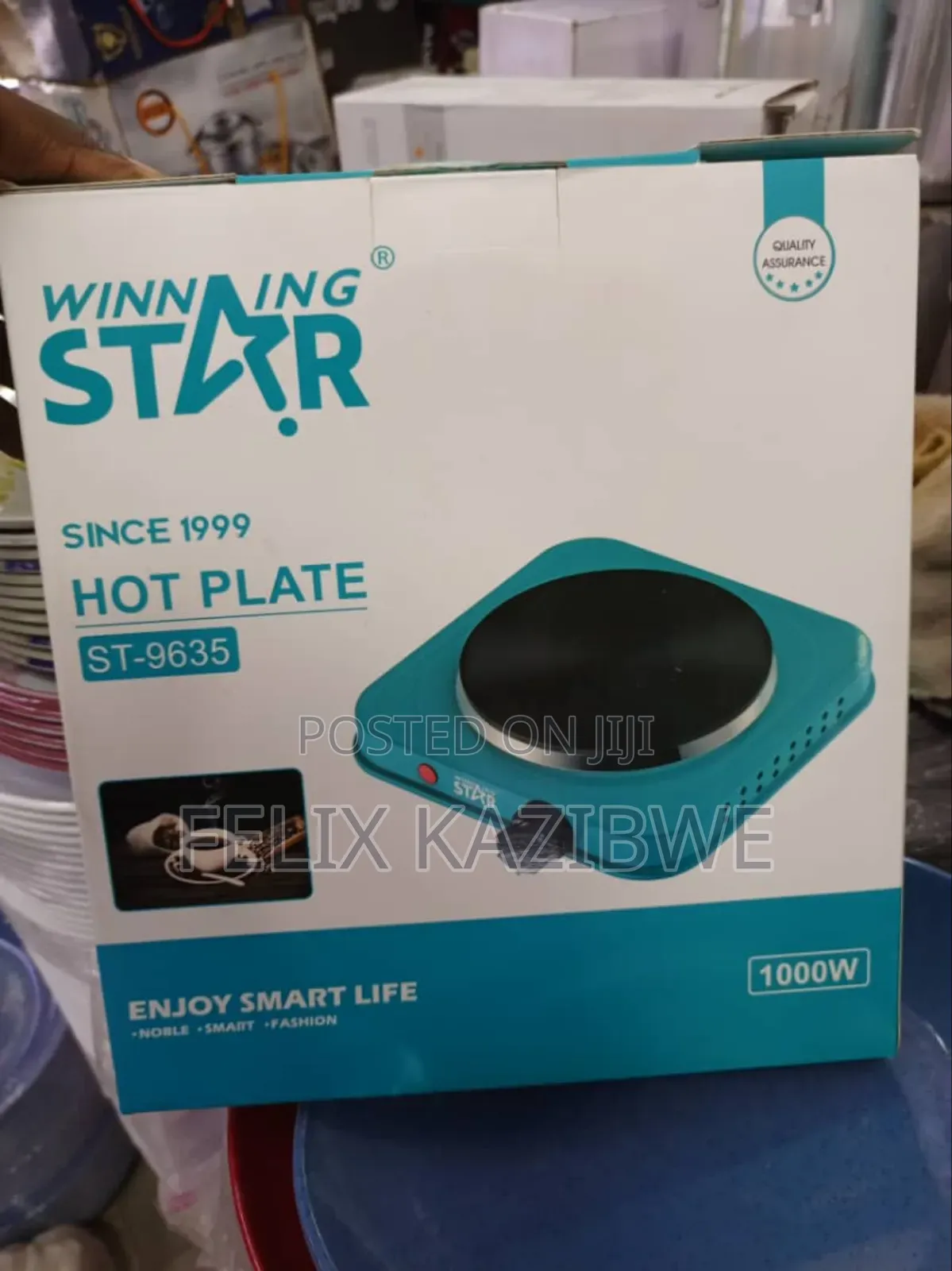 Winningstar 1000w Single Hot Plate.