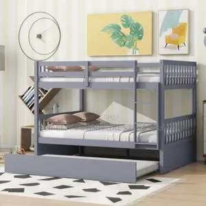 4 by 6 Simple Gray Decker Bed
