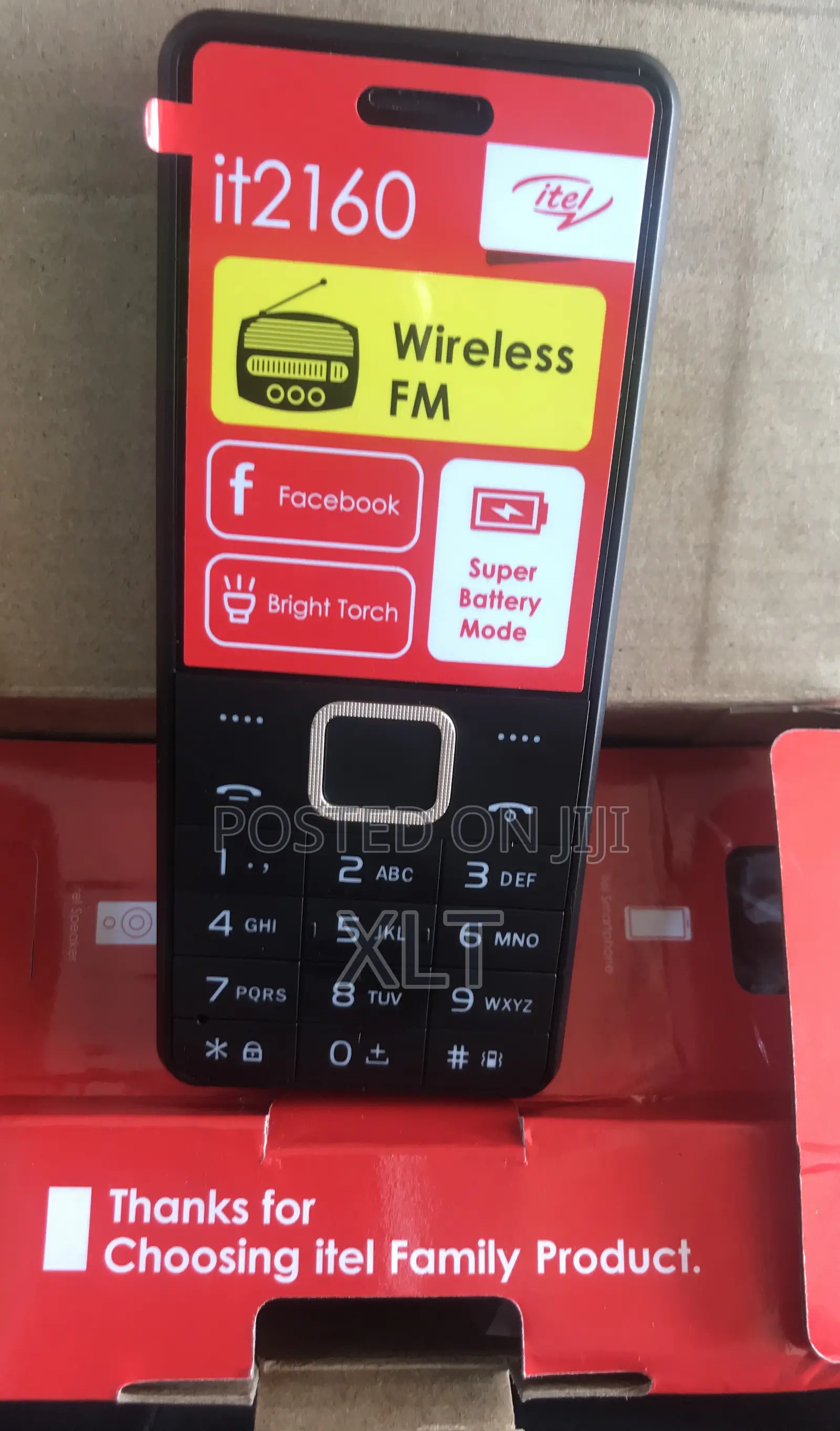 New Itel it2160 32 GB Black