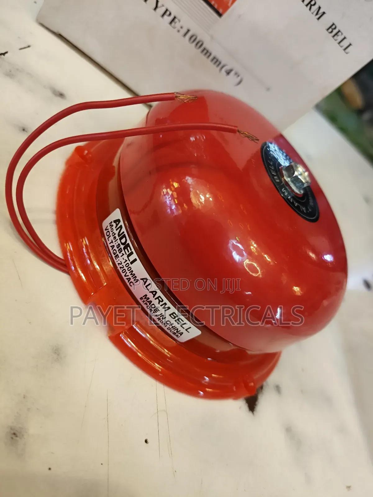 Alarm /Electric Bell 100mm
