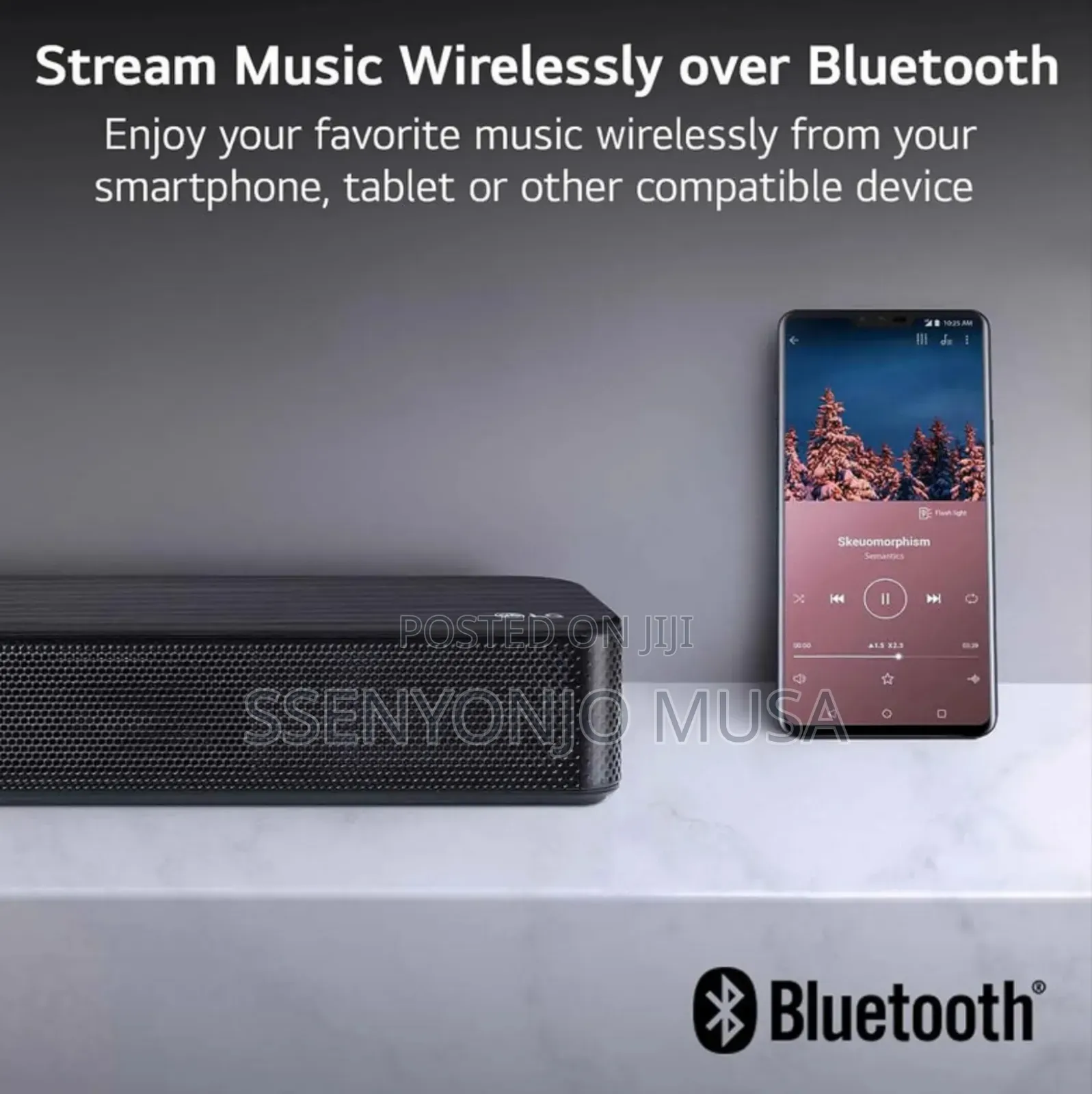 Lg Soundbar 4.1 Channel 420w With Wireless Subwoofer Rear Speakers