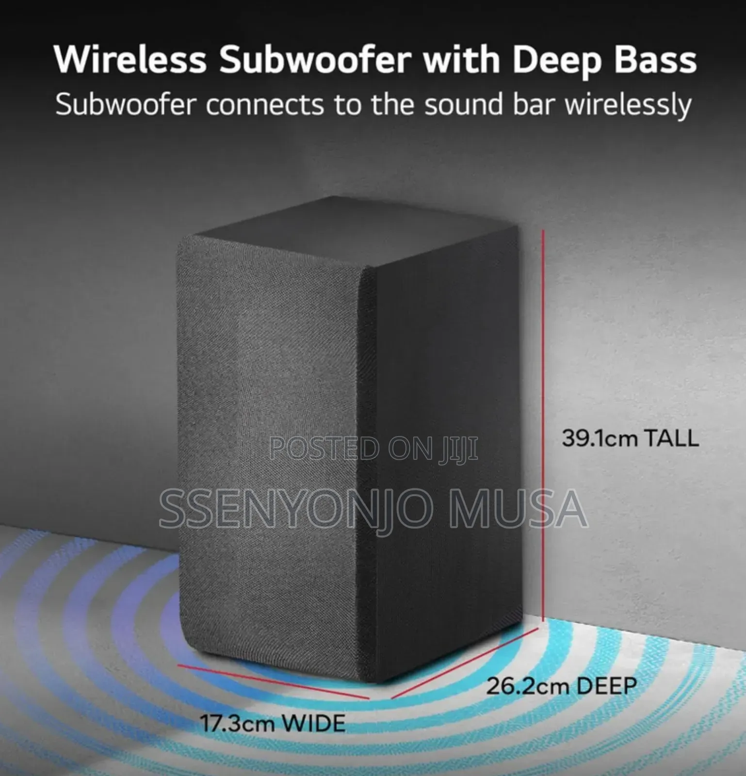 Lg Soundbar 4.1 Channel 420w With Wireless Subwoofer Rear Speakers
