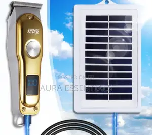 Winning Star St-5610 Is a Solar Rechargeable Hair Clipper