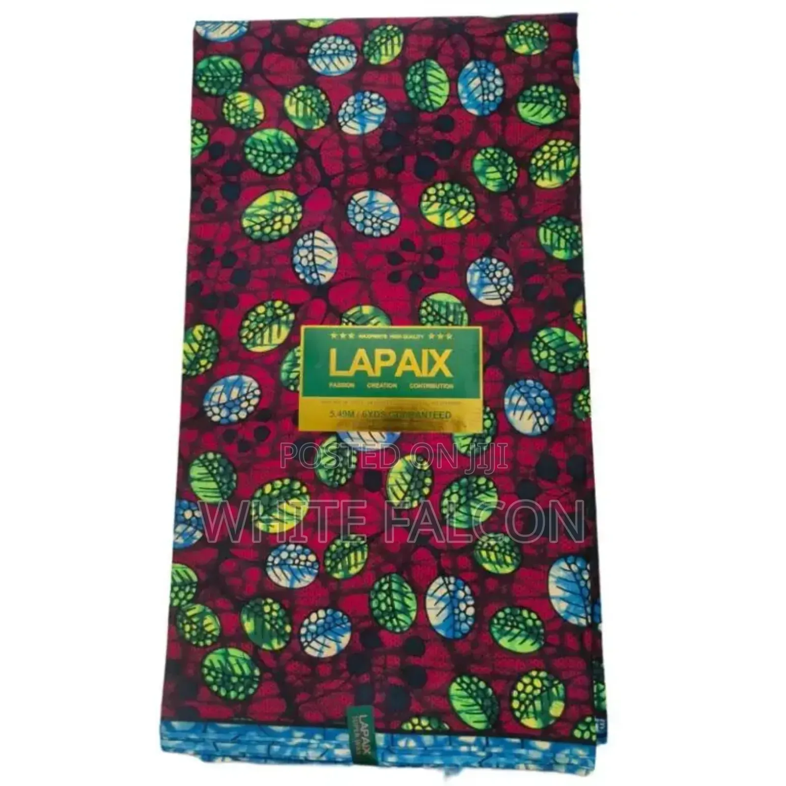 Kitenge-Lapaix Super Wax 6 Yards, Chitenge