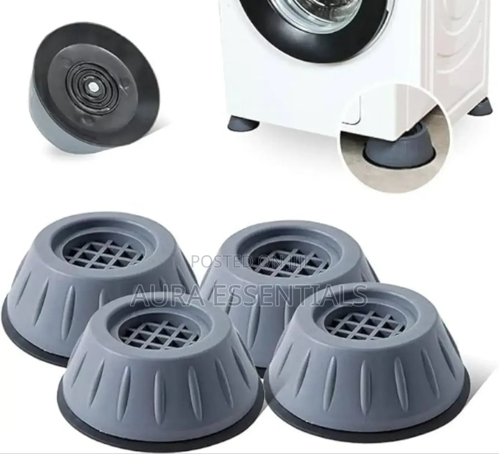 4pcs Fridge And Washing Machine Anti Vibration Shock Pads