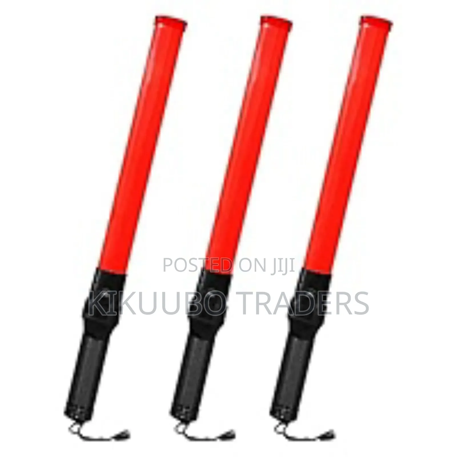 Traffic Safety Wand Baton Led Light - Red | Battery Powered