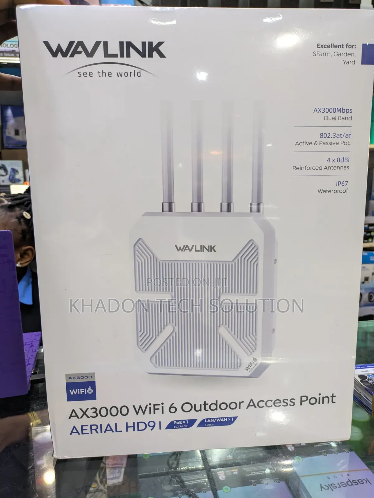 Wavlink Ax3000 Wifi Outdoor Access Point Aerial Hd91