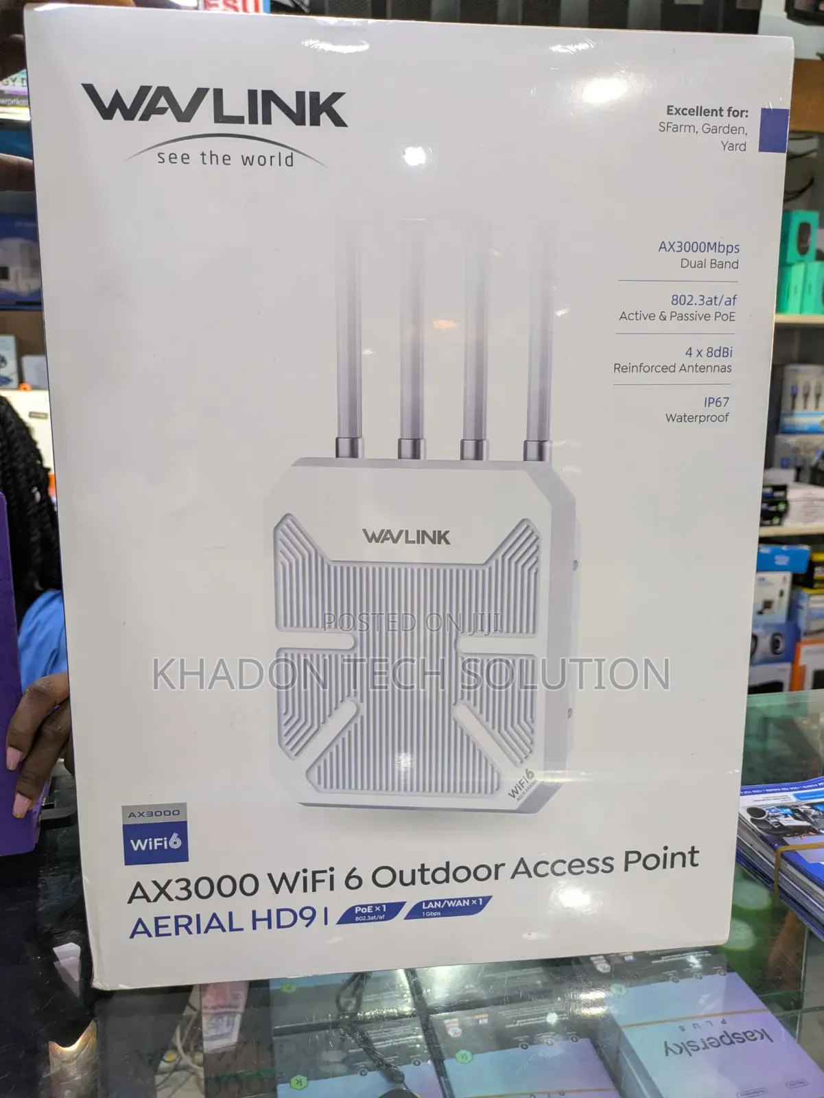 Wavlink Ax3000 Wifi Outdoor Access Point Aerial Hd91