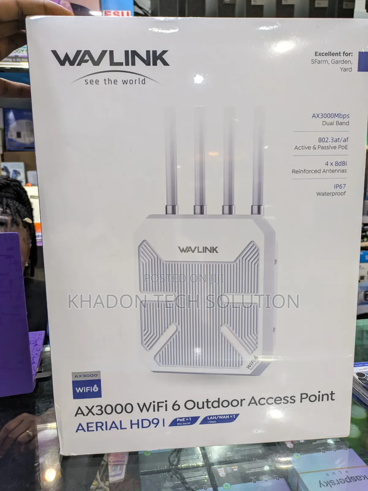Wavlink Ax3000 Wifi Outdoor Access Point Aerial Hd91