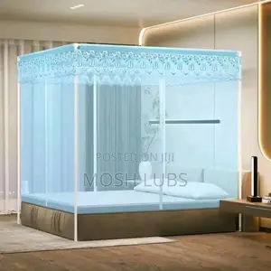 Flat Topped Mosquito Nets -Blue