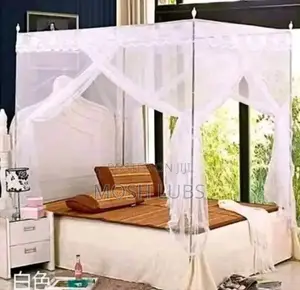 4*6"6 Inch Mosquito Net Zin White