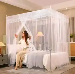 4*6"6 Inch Mosquito Net Zin White