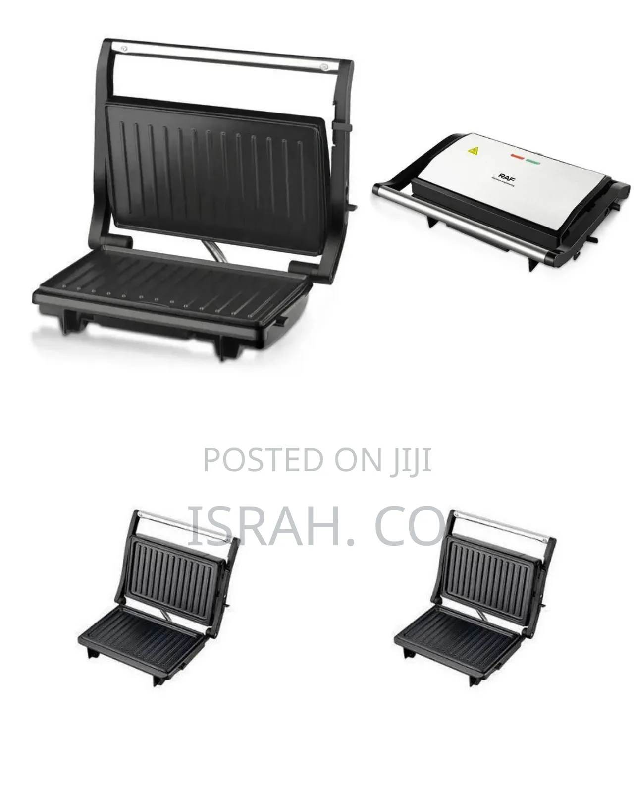 Raf Compact Grill Sandwich Press - Multicolor##