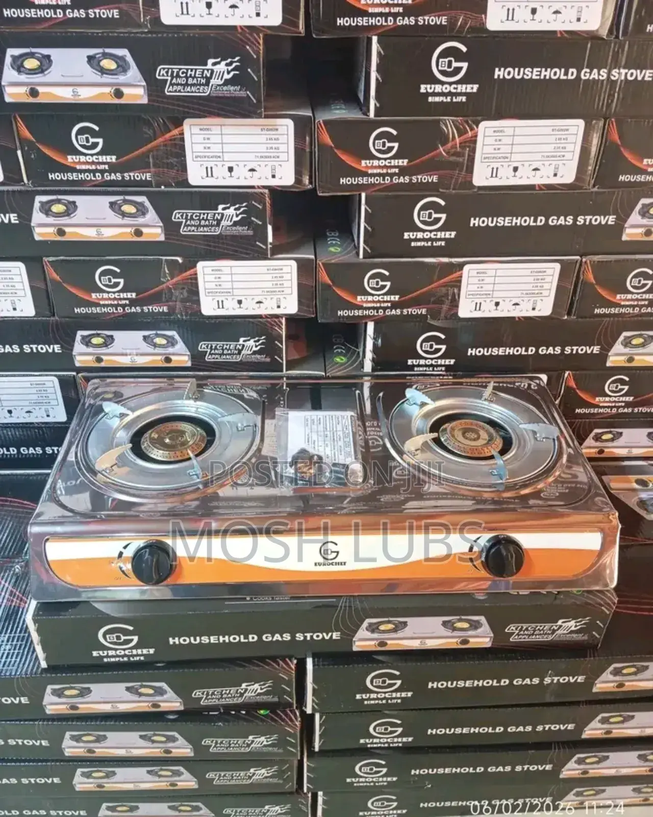 Double Burner Kitchen Cooking System